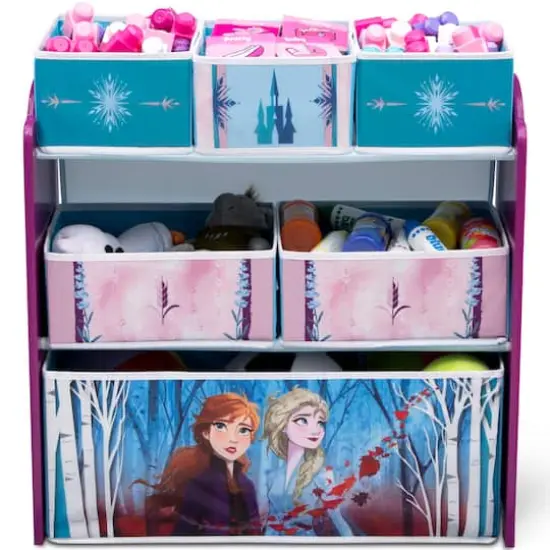 Disney&reg; Frozen II 6 Bin Design & Store Toy Organizer {3}