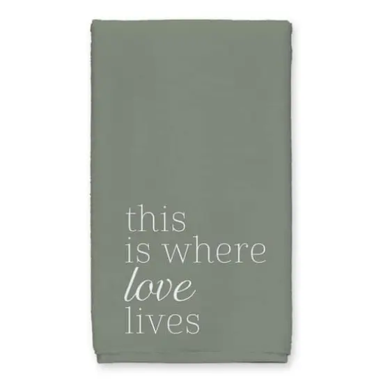 Where Love Lives 16" x 25" Towel Set {3}
