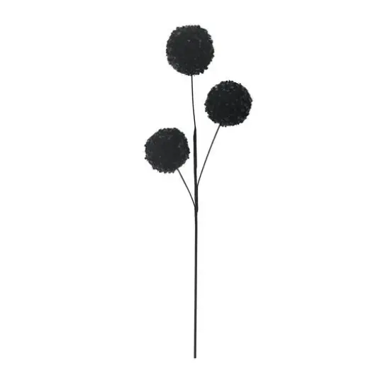25.5" Sequin Spheres Stem by Ashland&reg; Black {3}