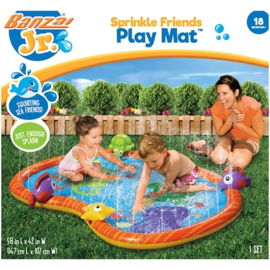 Banzai&reg; 58'' Sprinkle Friends Play Mat&trade; {3}