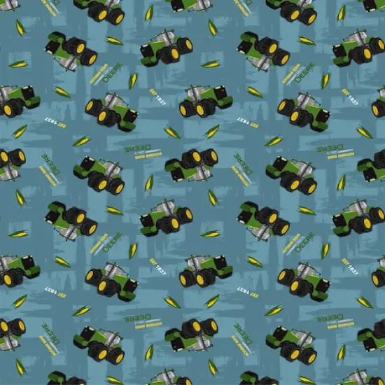 John Deere Slogans Cotton Fabric {3}