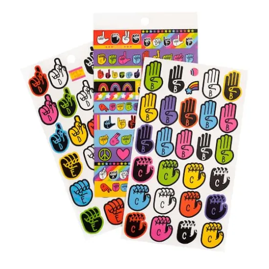 Sign Language Sticker Book by Recollections&trade; {4}
