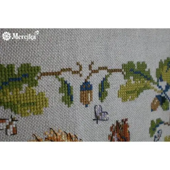 Merejka Squirrel Counted Cross Stitch Kit {6}