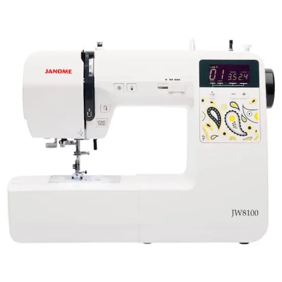 Janome JW8100 Computerized Sewing Machine with 100 Stitches {3}