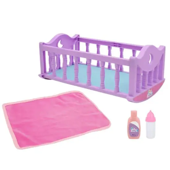 New Adventures Little Darlings&reg; Crib Time Fun Doll Playset {4}