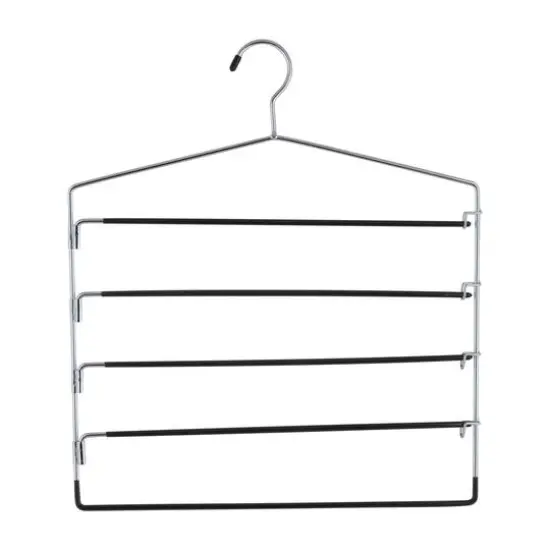 Organize It All 5 Tier Swing Arm Slack Rack Hanger {1}