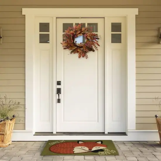 DII&reg; Cozy Fox Doormat {3}
