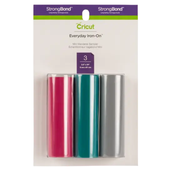 Cricut&reg; Everyday Iron-On&trade; Mini Wanderer Sampler {1}