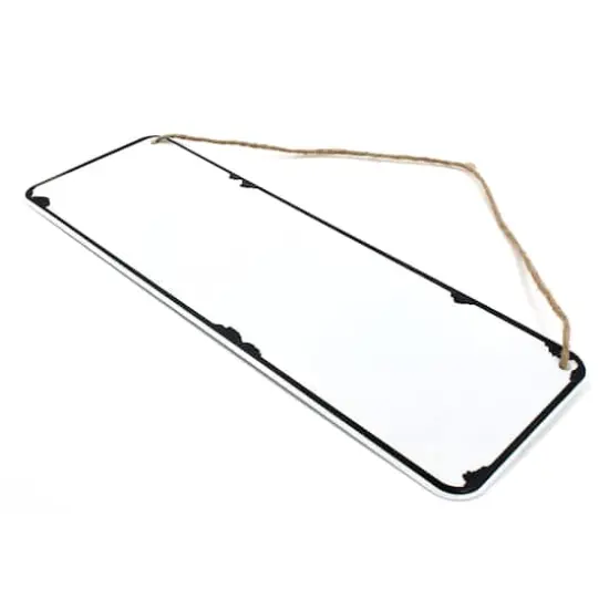 ArtSkills&reg; 3 Pack White 12" x 4" Enamel Plaque {3}