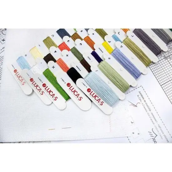 Luca-s Beautiful Country House Counted Cross Stitch Kit {3}