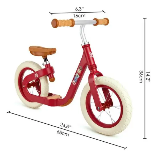 Hape Get Up & Go Red Learn to Ride Balance Bike {7}