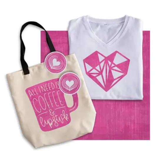 Cricut&reg; Infusible Ink&trade; Transfer Sheet Patterns, Distressed Berry {7}