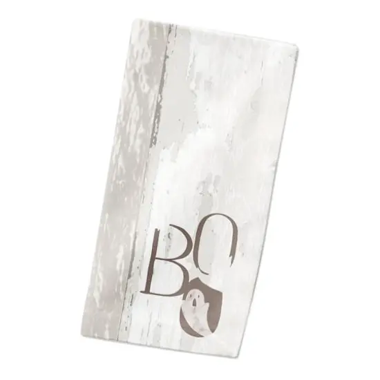 Boo Faux Wood 10" x 10" Cotton Twill Napkin {3}