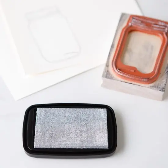 Metallic Archival Pigment Ink Pad by Recollections&trade; Silver {4}