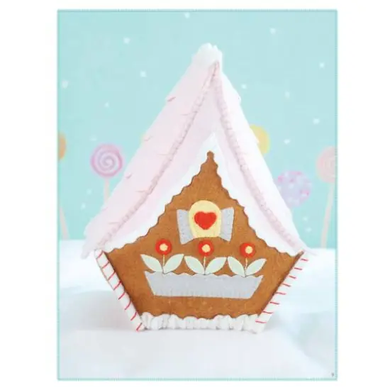 Leisure Arts&reg; Handmade Holiday Gingerbread House Book {5}