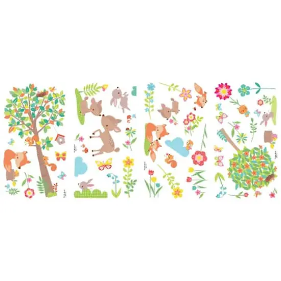 RoomMates Woodland Creatures Peel And Stick Wall Decals {3}