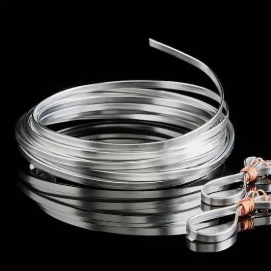 18-Gauge Flat Silver Wire by Bead Landing&trade; {3}
