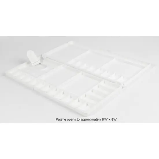 Pro Art&reg; Large Plastic Folding Palette Box {3}
