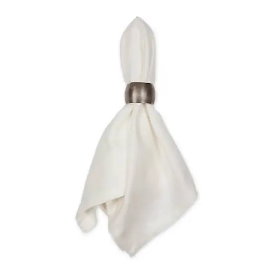 DII&reg; Variegated Napkin Set, 6ct. Off White {4}