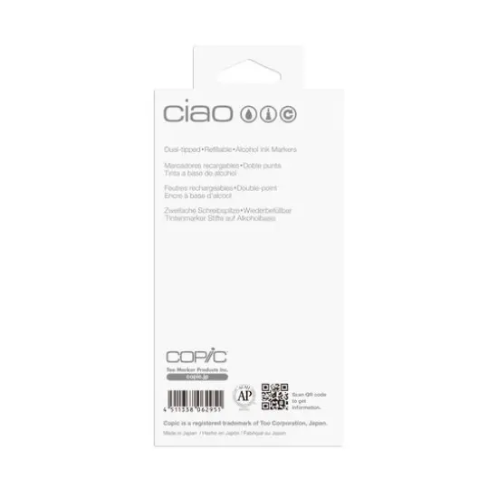 Copic&reg; Ciao 6 Color Portrait Marker Set {4}
