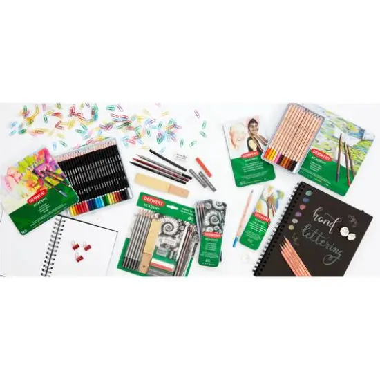 Derwent&reg; Academy Colored Pencil 24 Color Tin Set {5}