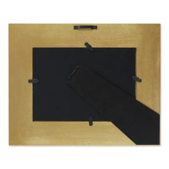 DII&reg; Antique Gold Rub 5" x 7" Farmhouse Picture Frame {3}