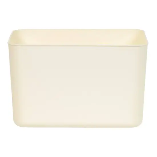 IRIS&reg; Large Cream Nestable Storage Organizer Bins, 4ct. {8}