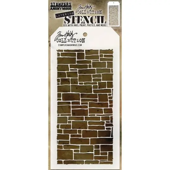 Stampers Anonymous Tim Holtz&reg; Slate Layering Stencil {1}