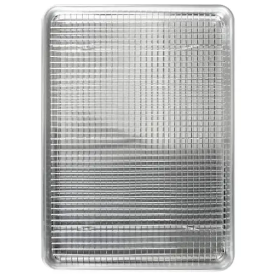 Fat Daddio's&reg; ProSeries Bakeware Half Sheet Baking, Roasting & Cooling Rack {4}