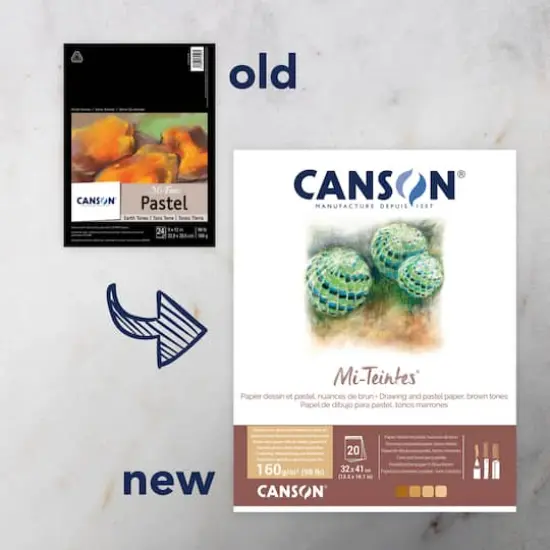 Canson&reg; Mi-Teintes&reg; Earthones Pastel Paper Pad {4}