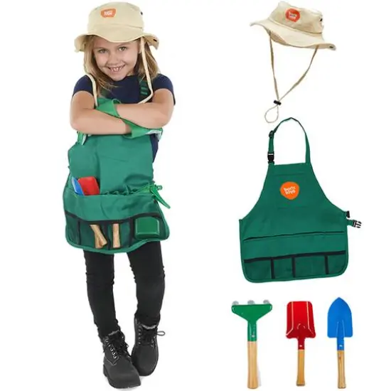Bintiva Scienctist Explorer Gardening Dress Up & Drama Play Trunk Set {5}