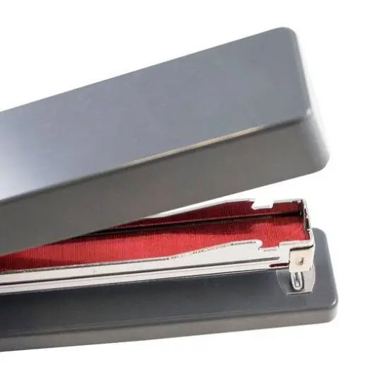 JAM Paper Desk Stapler & Staples Set Gray/Red {4}