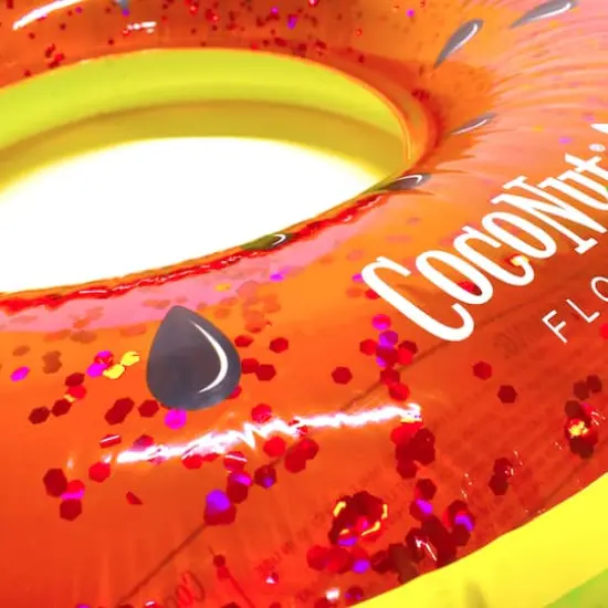 Salus CocoNut 42" Juicy Watermelon Glitter Pool Float {6}