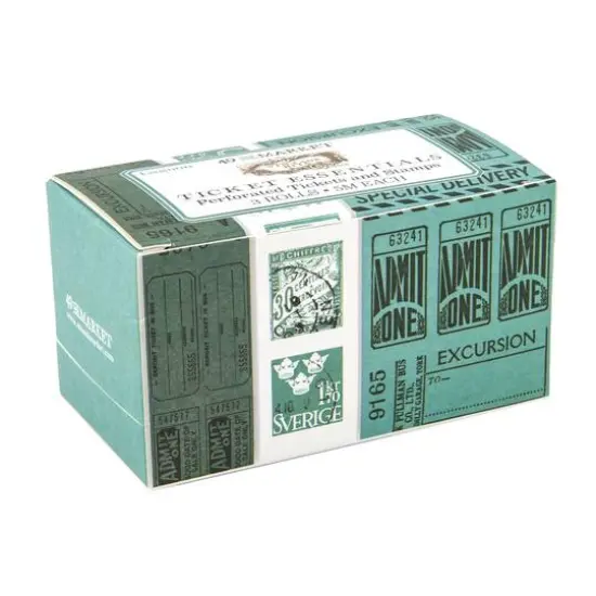 49 and Market Vintage Bits Ticket Essentials Lagoon {2}