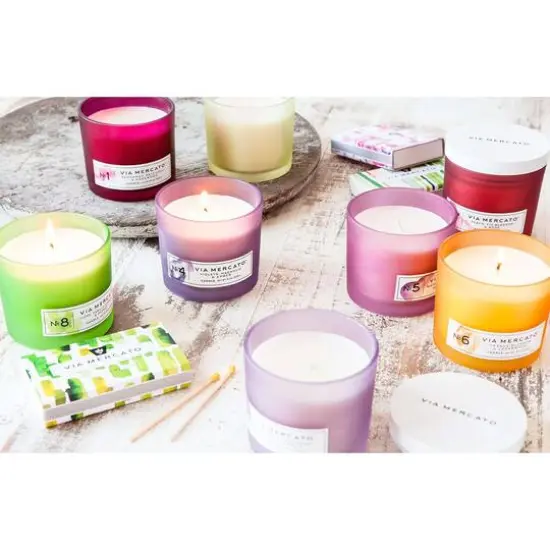 European Soaps Number Jar Candle Grape Black Currant and Musk {7}