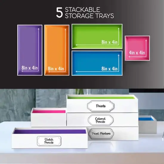 ArtSkills&reg; Art Set with Drawer Storage Organizers {6}