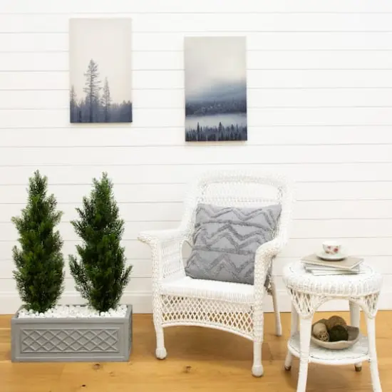 3ft. Potted UV Resistant Cedar Pine Trees, 2ct. {4}