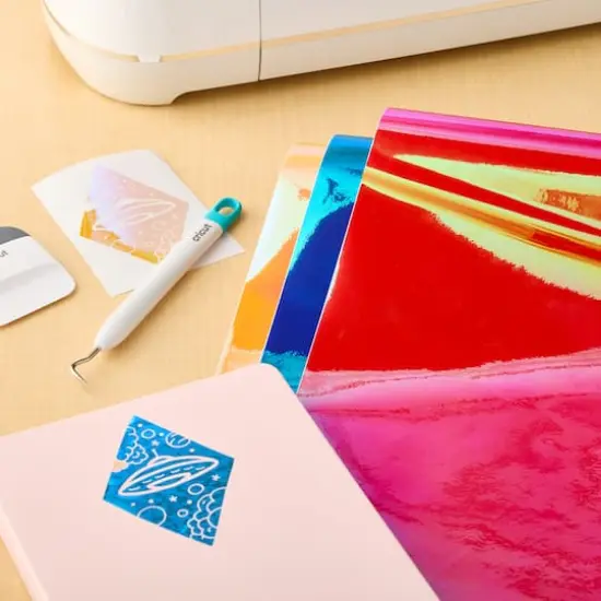 Cricut&reg; Holographic Sparkle Vinyl Sampler, Miami {6}