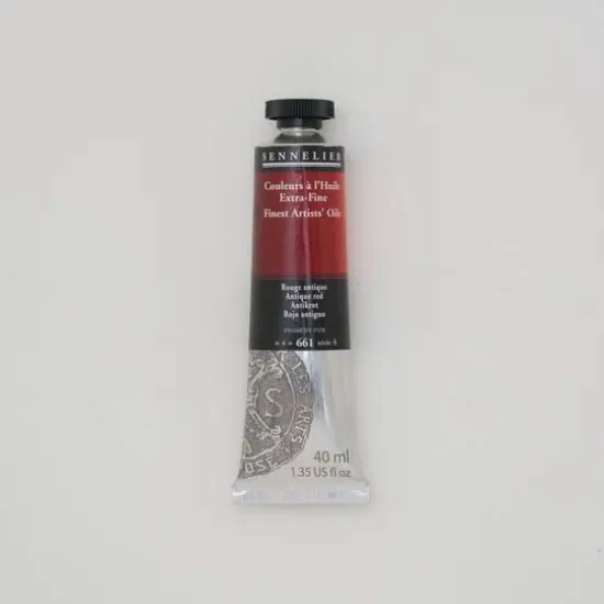 Sennelier Artists' Oil Color, 40mL 661 Antique Red S4 {1}