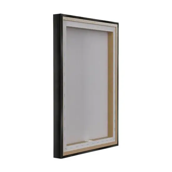 Stupell Industries Patriotic Cow Skull Floater Framed Art Black {5}