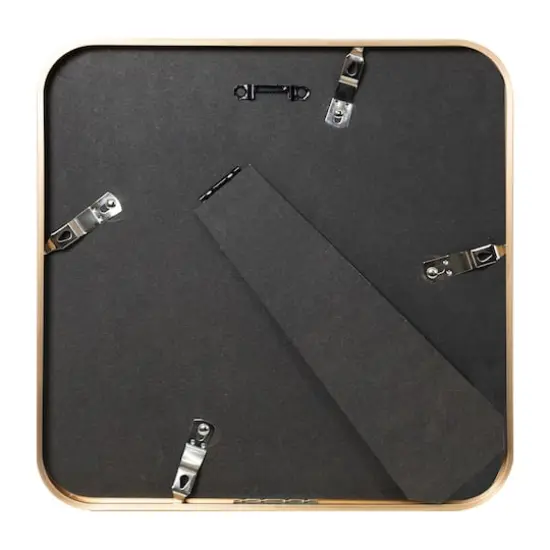 Expressions&trade;5" x 5" Gold Rounded Frame with Circle Mat by Studio D&eacute;cor&reg; {4}