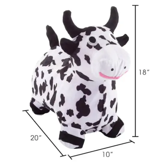 Toy Time Inflatable Bouncy Cow {3}