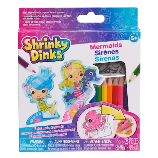 Shrinky Dinks&reg; Mermaid Activity Kit {5}