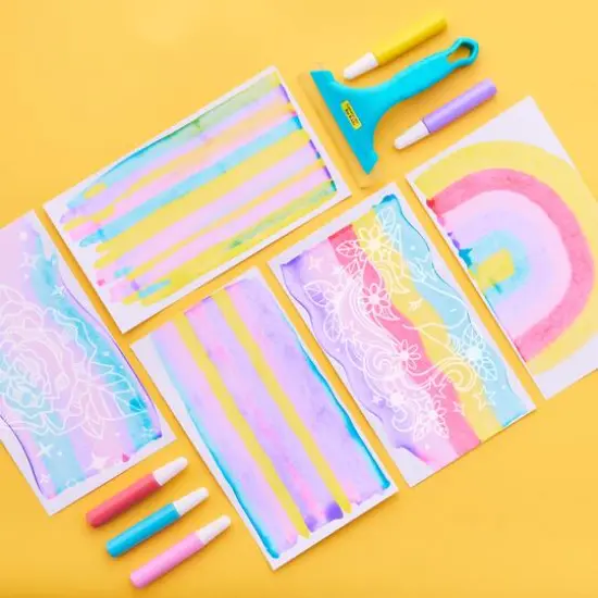 Creativity for Kids&reg; Unicorn Squeegeez Magic Reveal Art {8}