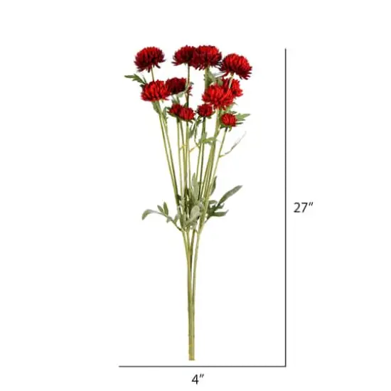 Red Daisy Spray, 4ct. {3}