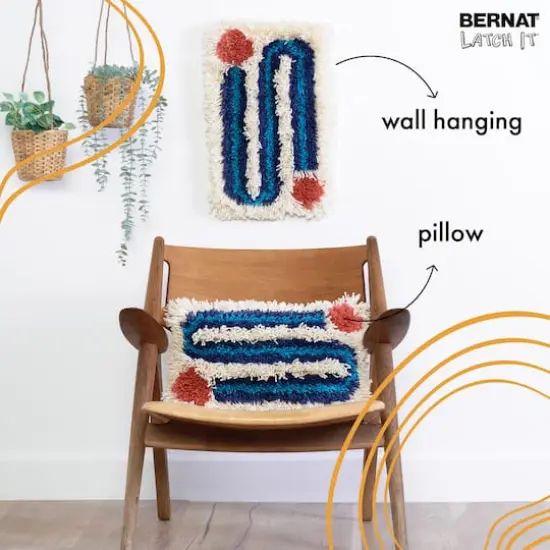 Bernat&reg; Latch It&trade; Winding Road Boho Yarn Kit {4}