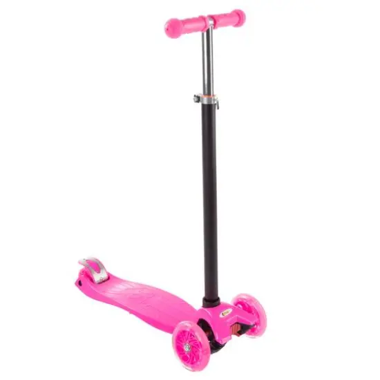 Toy Time Pink Beginner 3-Wheel Scooter {1}