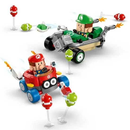LEGO&reg; Super Mario&trade;: Mario Kart&trade; &ndash; Baby Mario vs. Baby Luigi Toy 72034 {8}