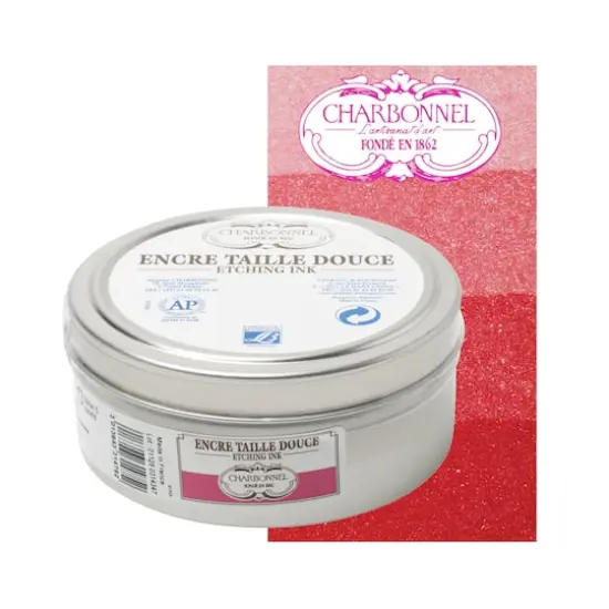 Charbonnel Etching Ink, 200mL Madder Lake {4}