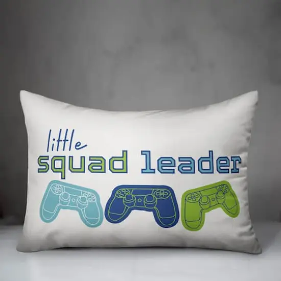 Little Squad Leader 20" x 14" Indoor/Outdoor Pillow {4}